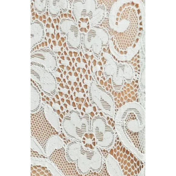 NWT We Are HAH Comin' In HAHt Lace Bodysuit - Something Blue - Picture 7 of 8